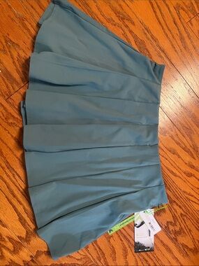 Kyodan Dusty Teal Circle Skater Skirt